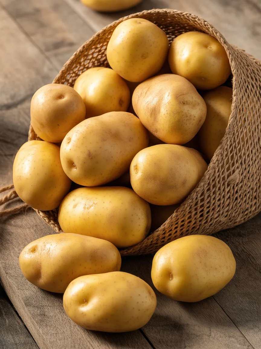 Fresh potatoes